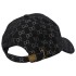KA352 Czapka z daszkiem czarno-srebrna ze wzorem damska 3.jpg