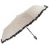 KA228 Parasol w grochy kropki z falbanką ecru, parasolka damska 4.jpg