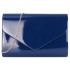 KA584 Lakierowana granatowa torebka wieczorowa kopertówka duża 1.jpg