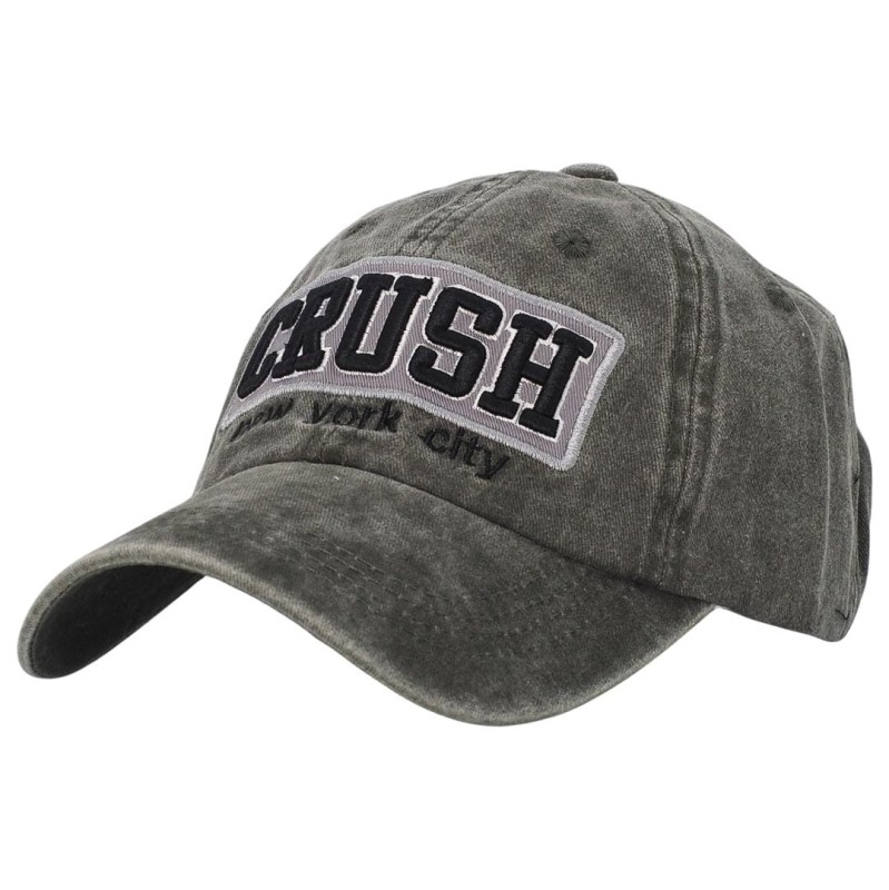 KA209 Czapka z daszkiem CRUSH ciemna zieleń 1.jpg
