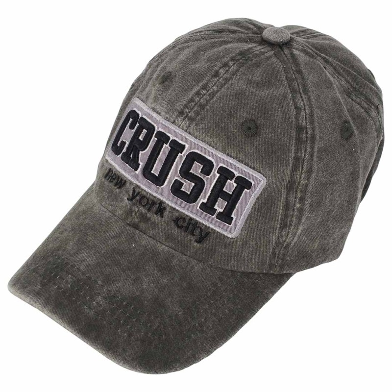 KA209 Czapka z daszkiem CRUSH ciemna zieleń 4.jpg