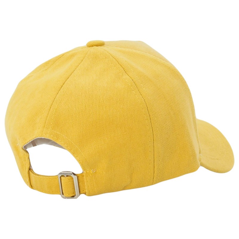 KA329 czapka z daszkiem żółta MAKE damska 3.jpg