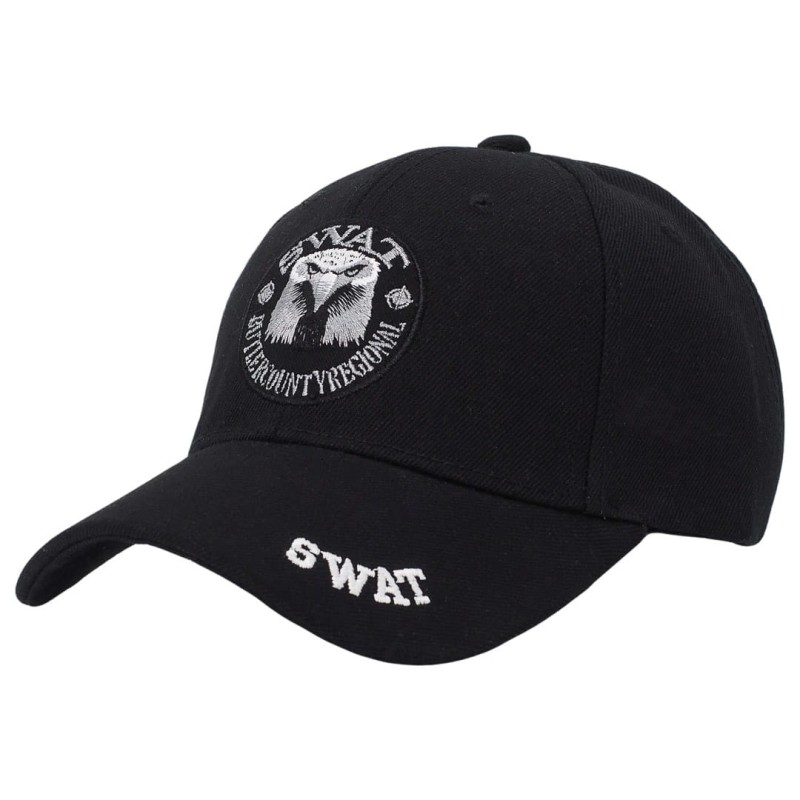 KA370 Czapka z daszkiem SWAT ORZEŁ czarna 1.jpg
