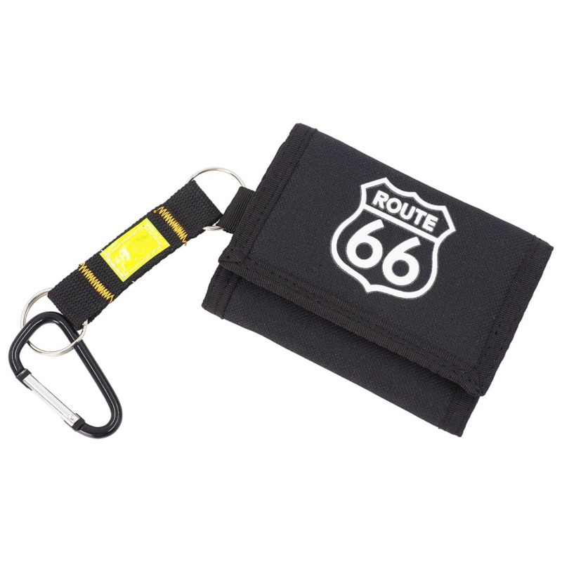 KA434 Portfel młodzieżowy mały ROUTE 66 czarny ze smyczą 1.jpg