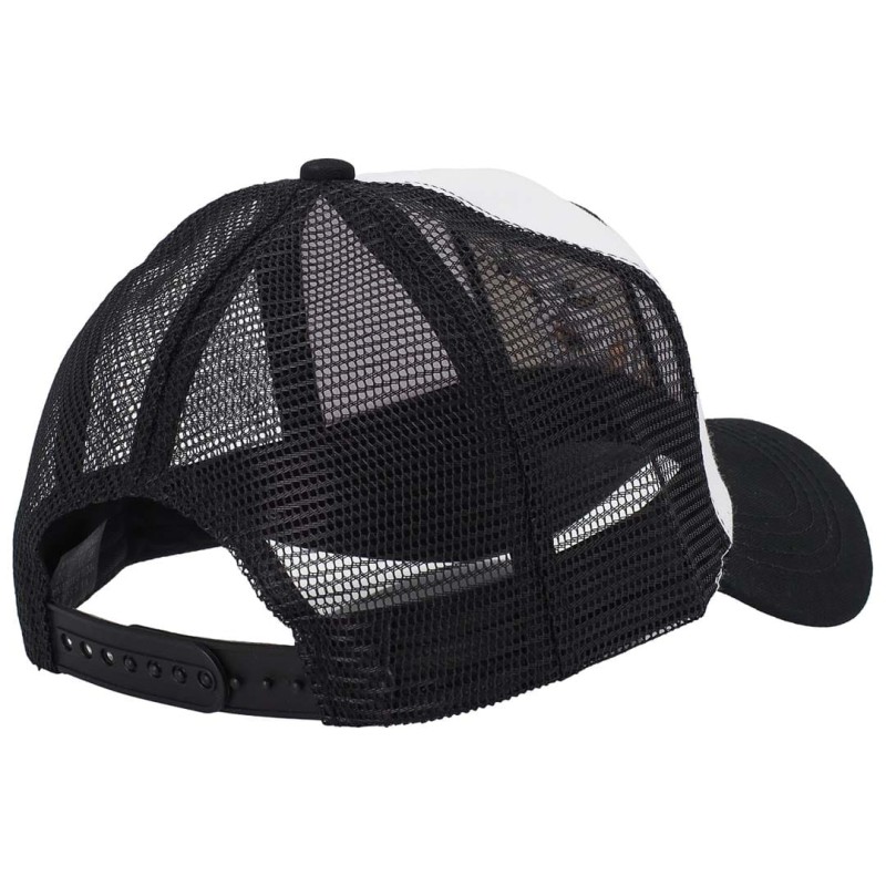 KA508 Czapka z daszkiem siatka WILK trucker cap biało-czarna 3.jpg