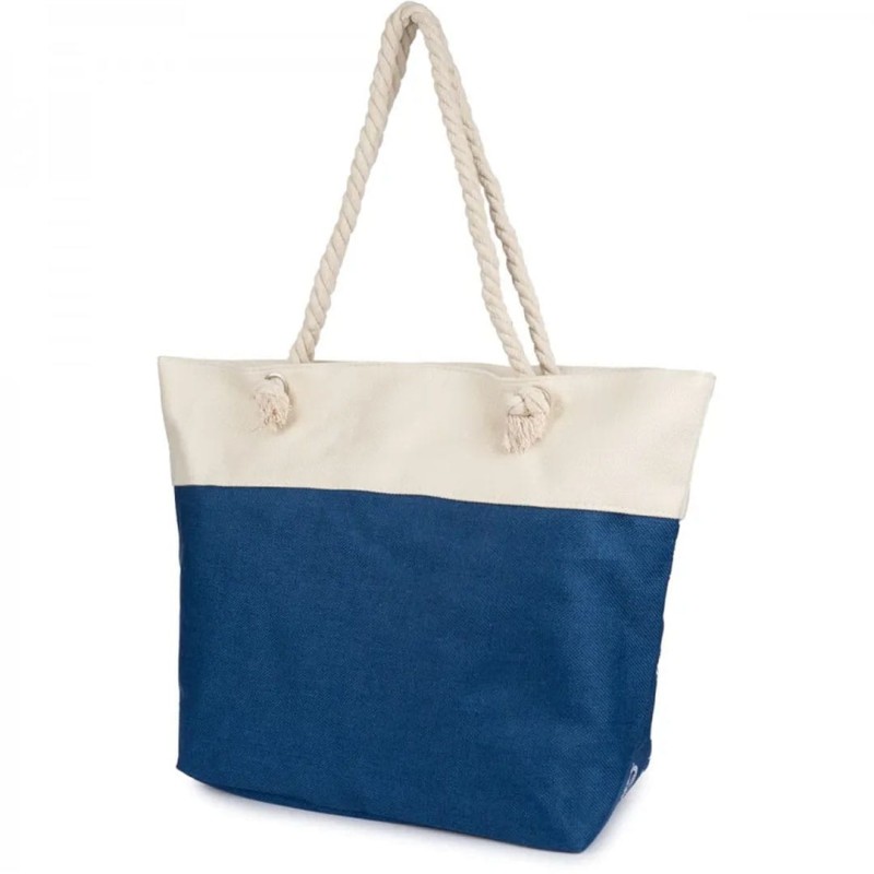 KA724 Torba plażowa duża SUMMER granatowa z saszetką 3.jpg