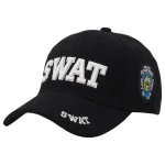 Czapka z daszkiem SWAT czarna