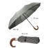 KA406 Parasol szary w paski z zagiętą rączką Zilner, parasolka męska damska9.jpg
