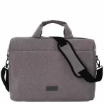 Torba na laptopa 15,6" materiałowa szara