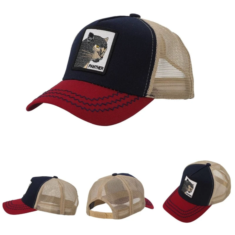KA427 Czapka z daszkiem PANTERA z siatką trucker cap 5.jpg