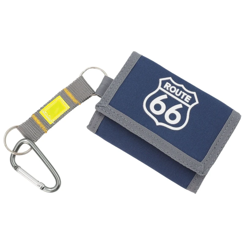 KA435 Portfel młodzieżowy mały ROUTE 66 granatowy ze smyczą 1.jpg