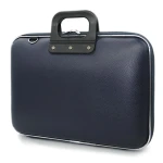 Torba na laptopa damska, męska 15,6" granatowa usztywniana