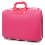 Torba na laptopa damska 15,6" różowa usztywniana
