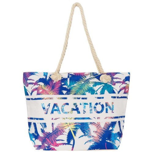 KA532 Torba plażowa duża VACATION niebieska na zamek (1).jpg