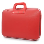 Torba na laptopa damska 15,6" czerwona usztywniana