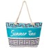KA558 Torba plażowa duża SUMMER TIME niebieska na zamek 1.jpg