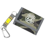 Portfel młodzieżowy mały ROUTE 66 moro ze smyczą