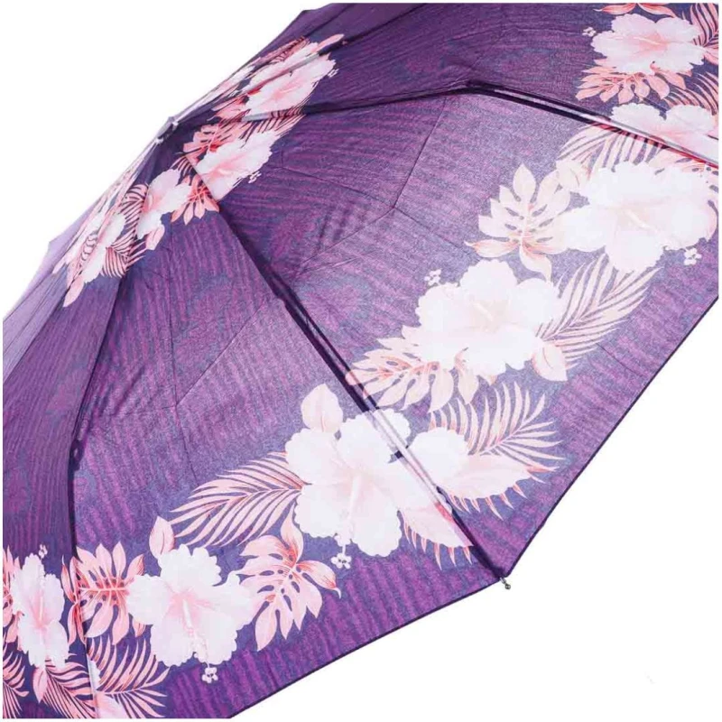 KA596 Parasol damski fioletowy w kwiaty półautomat 2.jpg