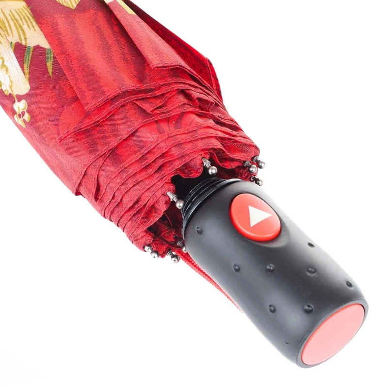 KA599 Parasol damski czerwony w kwiaty półautomat 5.jpg