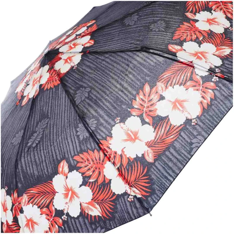 KA600 Parasol damski grafitowy w kwiaty półautomat 2.jpg