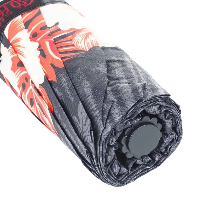 KA600 Parasol damski grafitowy w kwiaty półautomat 6.jpg
