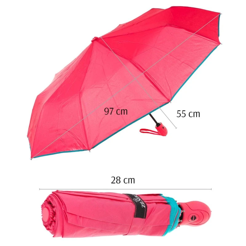 KA615 Parasol damski malinowy pełen automat Zilner 6.jpg