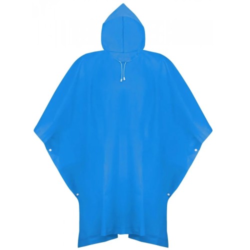 KA656 Płaszcz przeciwdeszczowy niebieski poncho peleryna damski, męski 1.jpeg