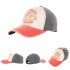 KA672 Czapka z daszkiem NYPD pomarańczowo-grafitowa 5.jpg