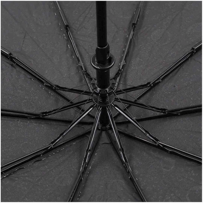 KA164 Parasol  czarny z kroplami deszczu błyszczący automat-8.jpg