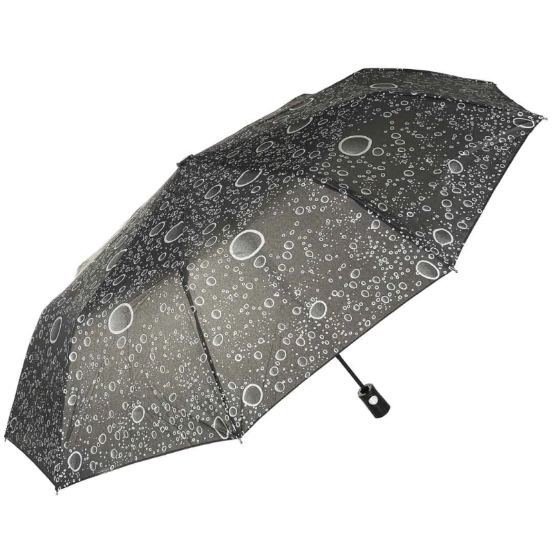 KA711 Parasol czarny krople deszczu półautomat WE-DA (6).jpg