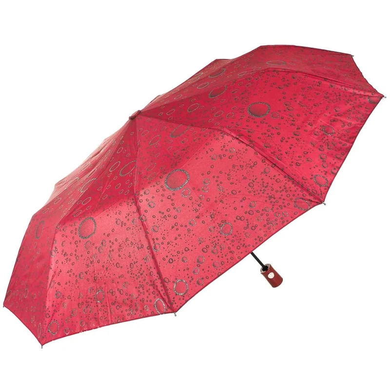KA708 Parasol bordowy krople deszczu półautomat WE-DA (6).jpg