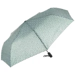 Parasol ciemnozielony w serca damski półautomat