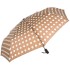 KA626 Parasol brązowy w kółka damski półautomat 1.jpg
