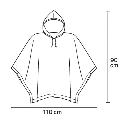 KA727 Płaszcz przeciwdeszczowy dziecięcy  120-160 cm poncho różowy 3.jpg