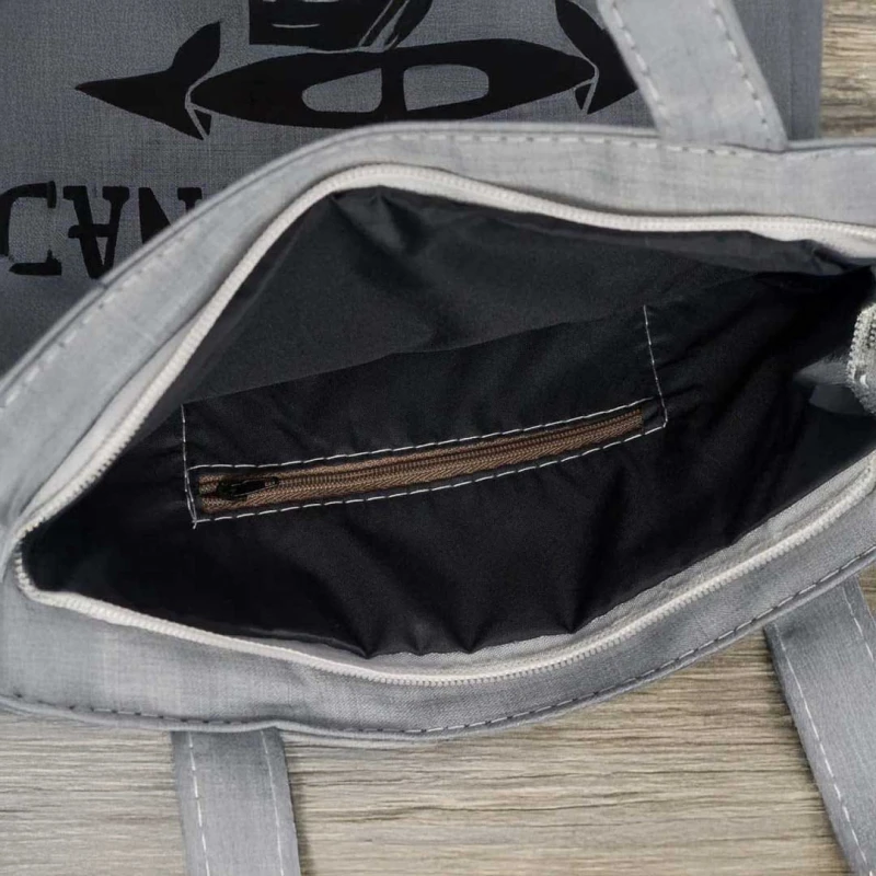 KA734 Torba na zakupy shopper szara – nie ma ideałów 4.jpg