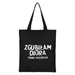 Torba na zakupy shopper czarna– zgubiłam Diora