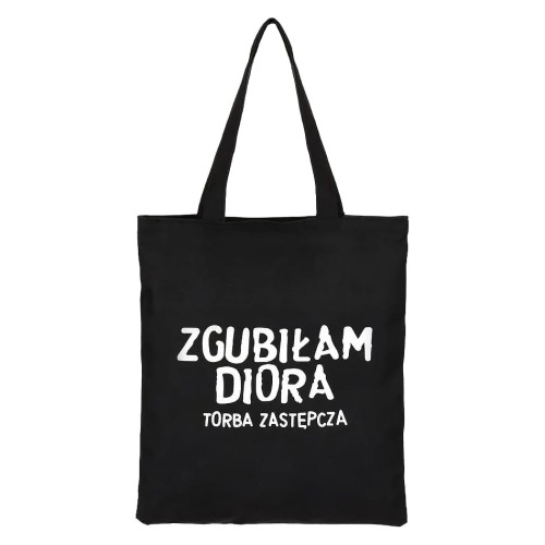 KA733 Torba na zakupy shopper czarna – zgubiłam diora 1.jpg