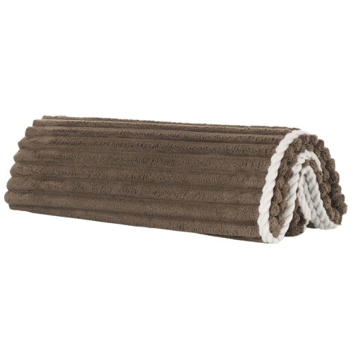 KA683 Ręcznik z mikrofibry brązowy 140×70cm z białym obszyciem 2.jpg